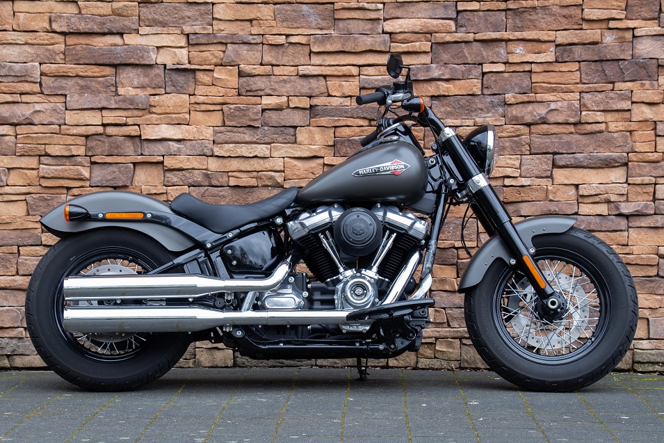 2018 Harley-Davidson FLSL Softail Slim 107 M8 Industrial Gray R