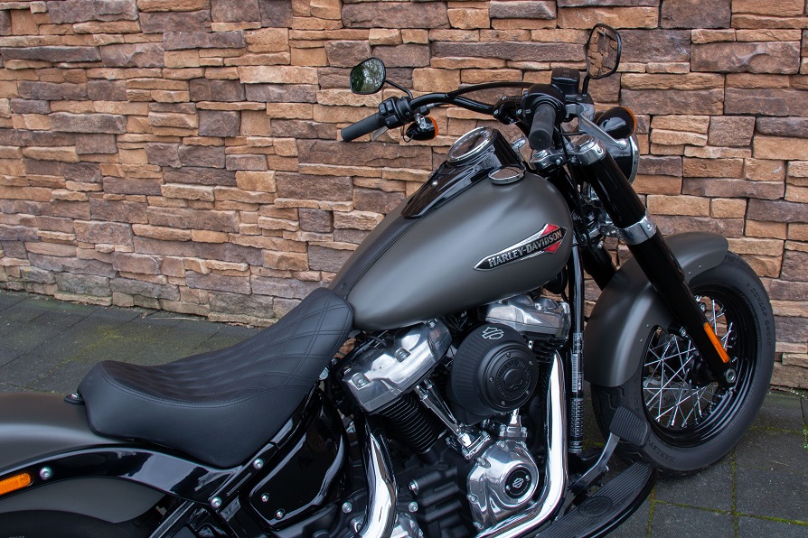 2018 Harley-Davidson FLSL Softail Slim 107 M8 Industrial Grey RT
