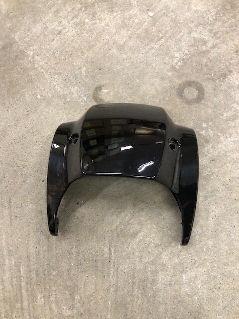 67700030DH VRSCDX Headlight Visor Bracket, Vivid Black 2014