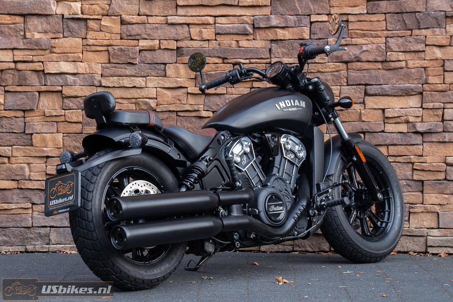 2022 Indian Scout Bobber Black Smoke RA