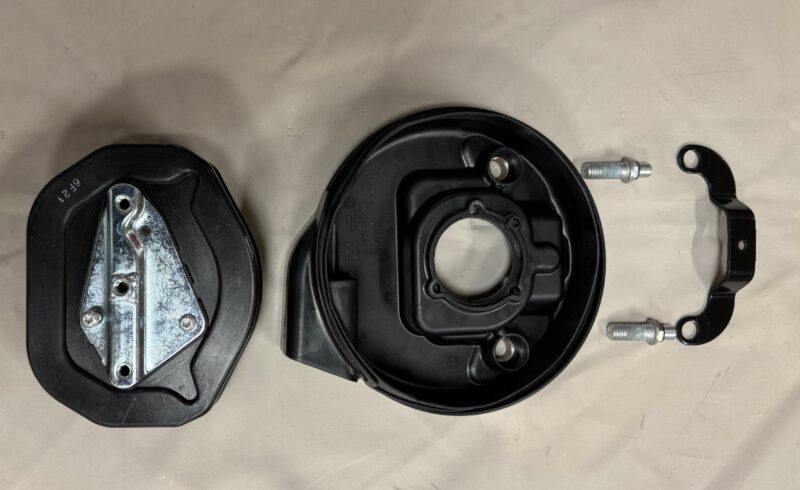 Harley-Davidson XL1200X Forty Eight luchtfilter backplate met filterelement 29000015A / 29400015