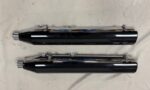 64900405 Uitlaatdempers Softail CVO Pro Street Breakout chroom+hoogglans zwart new 225 a