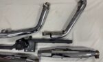65682-07 Uitlaatsysteem FLSTC Heritage Softail Twincam zgan incl. bracket en servo 265 d