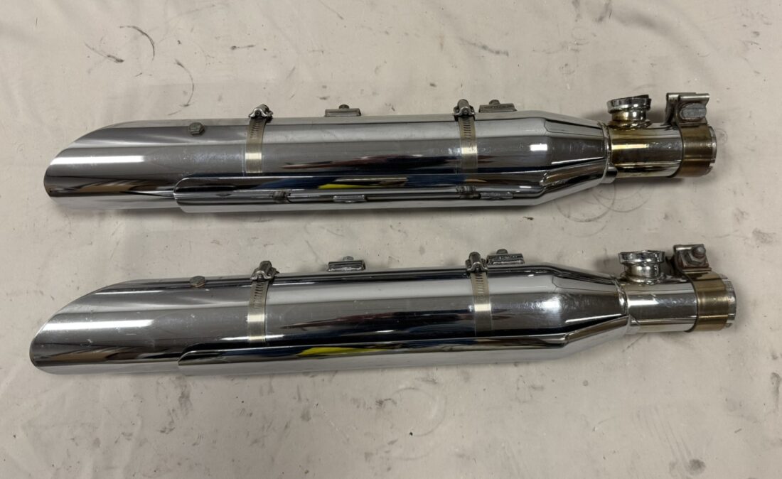 Uitlaatdempers SE Softail Twin Cam Heritage, Springer, Night Train, Standard 275 c