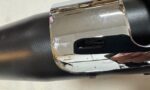 uitlaatdempers Sportster Forty Eight Chroom schild licht bekrast 259 c