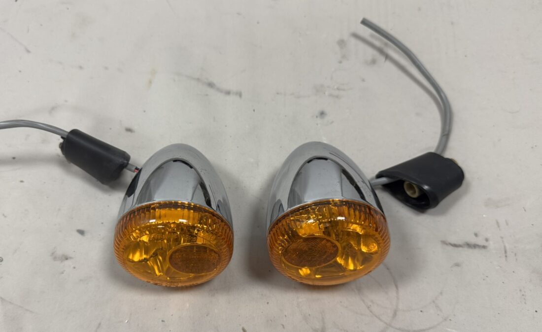 67801037 Bullet 3-1 LED achter incl. support chroom metaal zgan Sport Glide 840 c