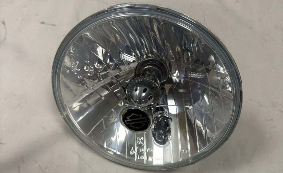68344-05A UK 7 inch Halogen Headlamps Clear Smooth Lens with Reflector Optics 842 a