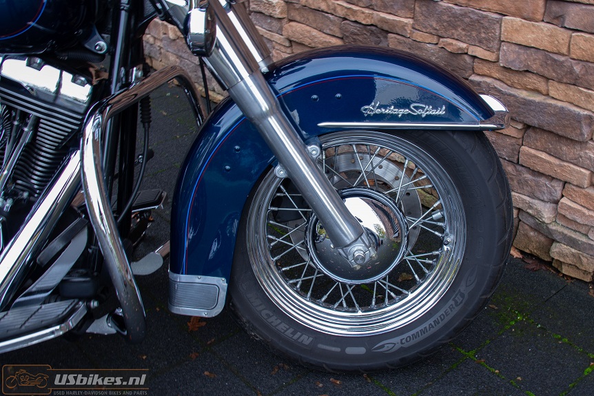 2004 Harley-Davidson FLSTCI Softail Heritage Classic Luxery Blue RFW